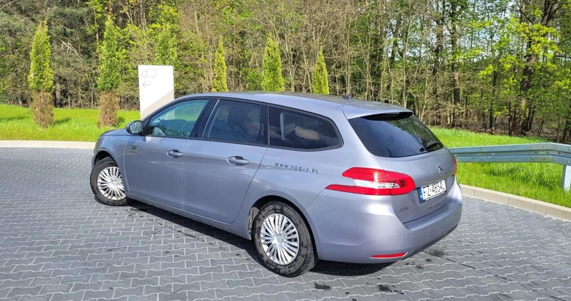 Peugeot 308 cena 32900 przebieg: 190000, rok produkcji 2018 z Góra małe 92